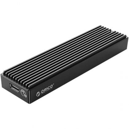 Θήκη SSD Orico M2PV-C3 για SATA M.2 NVMe, Μαύρο