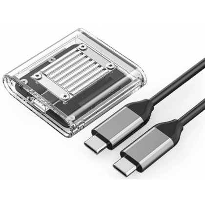 Θήκη SSD Orico TC20-M2-10G για M.2 NVMe 2230, Διαφανής