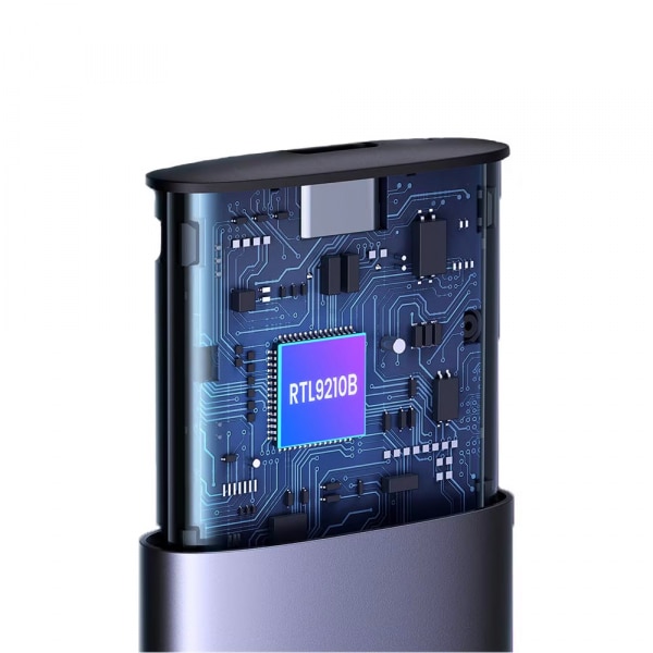 Θήκη SSD Ugreen CM400 για SATA M.2 NVMe, Γκρι - Image 3