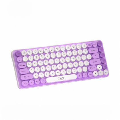 Ασύρματο πληκτρολόγιο XO DESIGN KB-12, BT / Wi-Fi, Μωβ