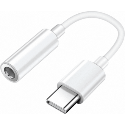 Προσαρμογέας ήχου USB-C σε 3,5 χιλ. από τη Samsung, λευκό GP-TGU023AEAWW
