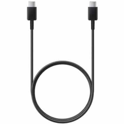 USB-C to USB-C Cable Samsung, 25W, 6A, 1.8m, Black GP-TOU021RFFBW (Bulk συσκευασία)