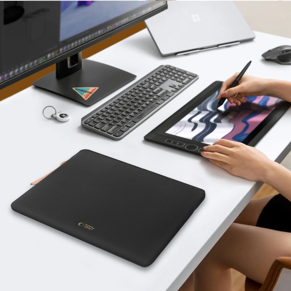 Φορητός υπολογιστής Tech-Protect Fleece 15-16 Μαύρος - Image 10