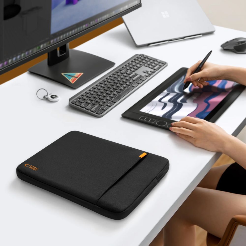 Tech-Protect Θήκη Defender για Laptop 13-14 Μαύρη - Image 10