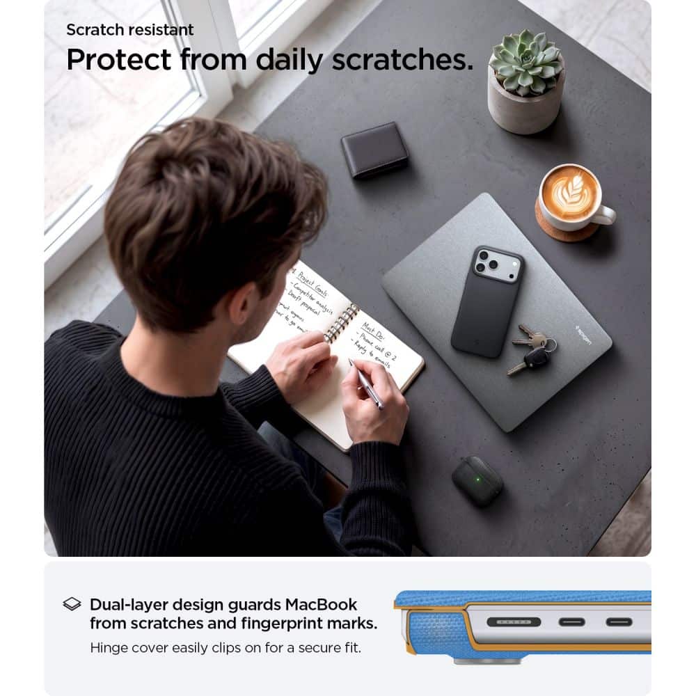 Spigen Urban Fit για MacBook Pro 14 M1-M5 / M5 Pro / M5 Pro Max 2021-2026 - Χρώμα Γκρι - Image 10