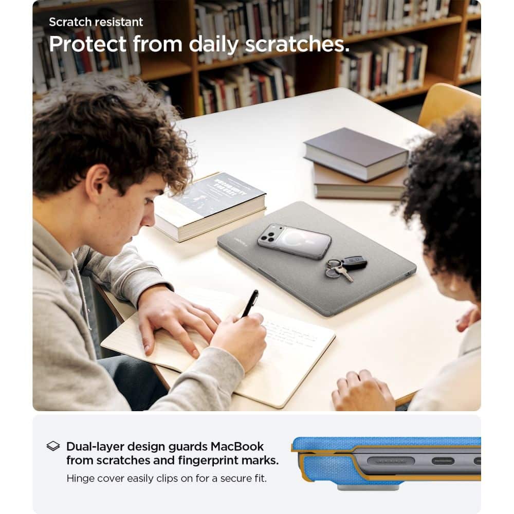 Spigen Urban Fit για MacBook Air 15 M2-M5 (2023-2026) - Χρώμα Γκρι - Image 9