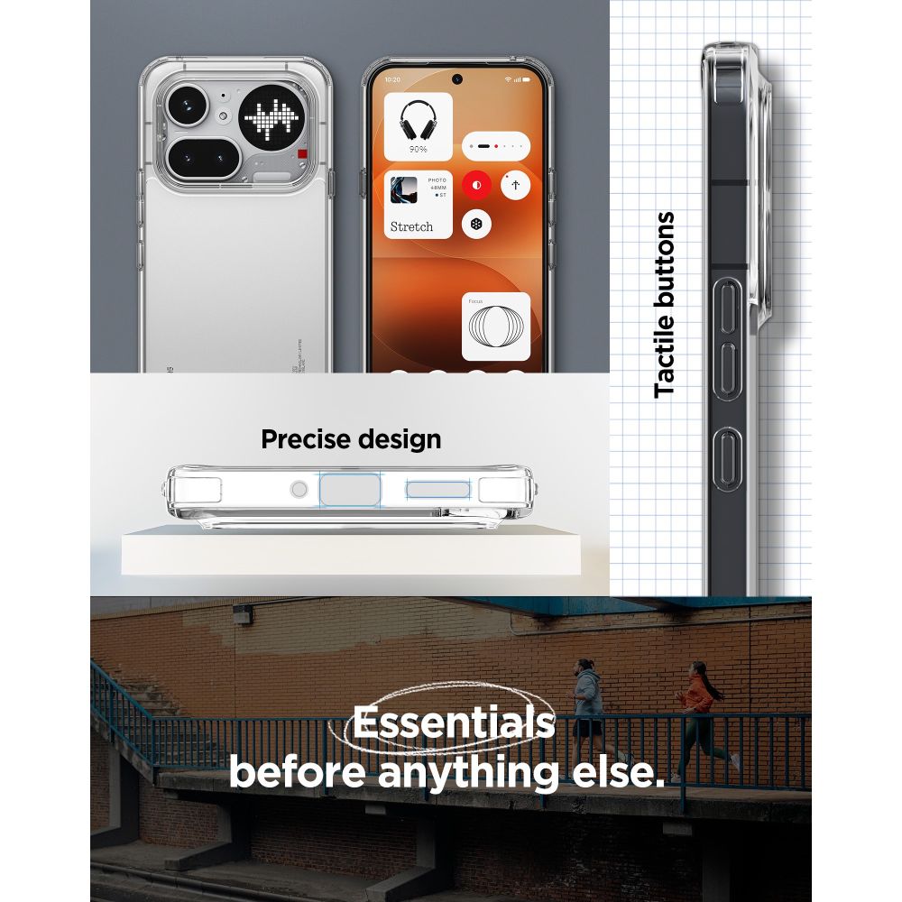 Spigen Ultra Hybrid - θήκη για Nothing Phone (4a) Pro - Διάφανο - Image 10