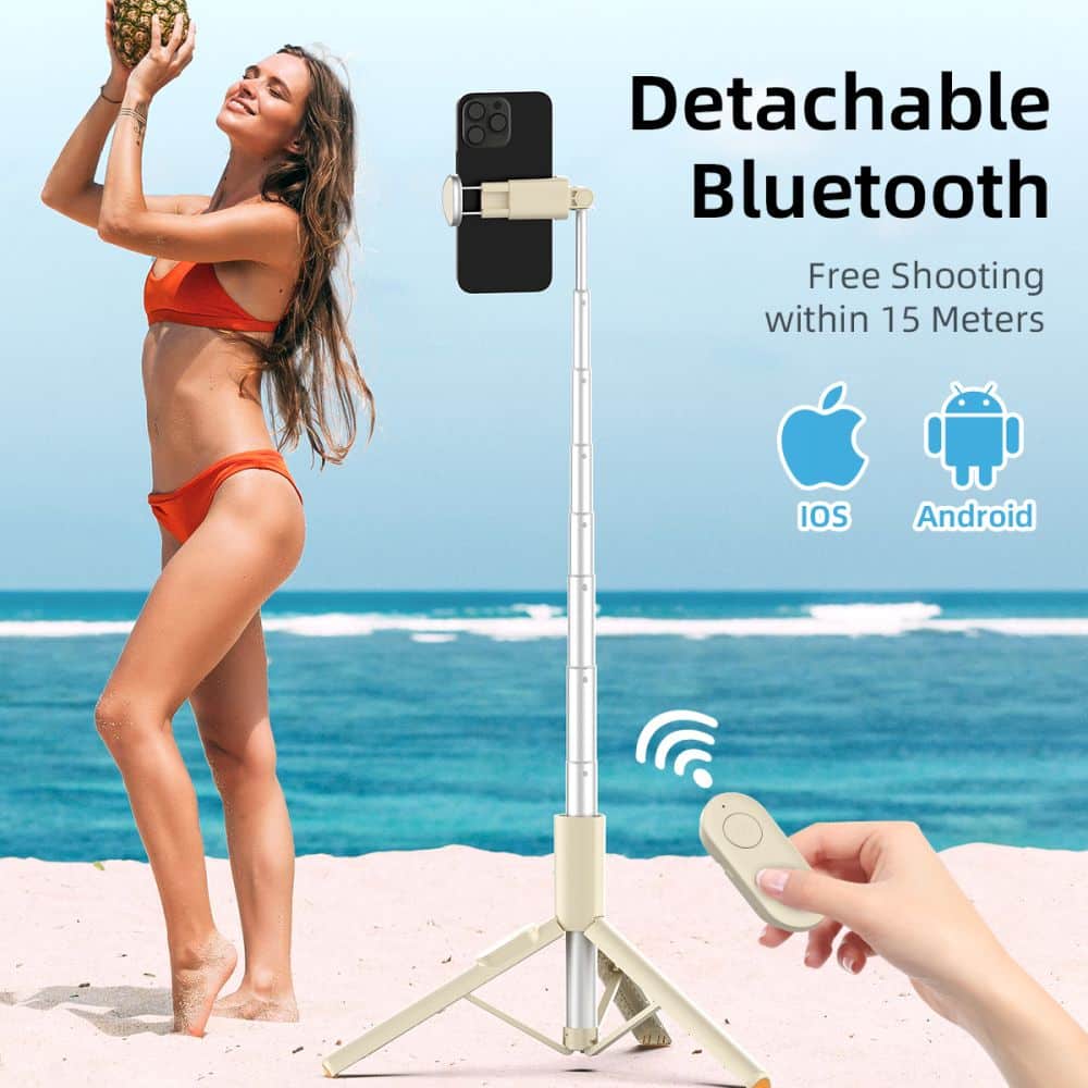 TECH-PROTECT L09S ΤΡΙΠΟΔΟ SELFIE STICK BLUETOOTH ΜΠΕΖ - Image 10
