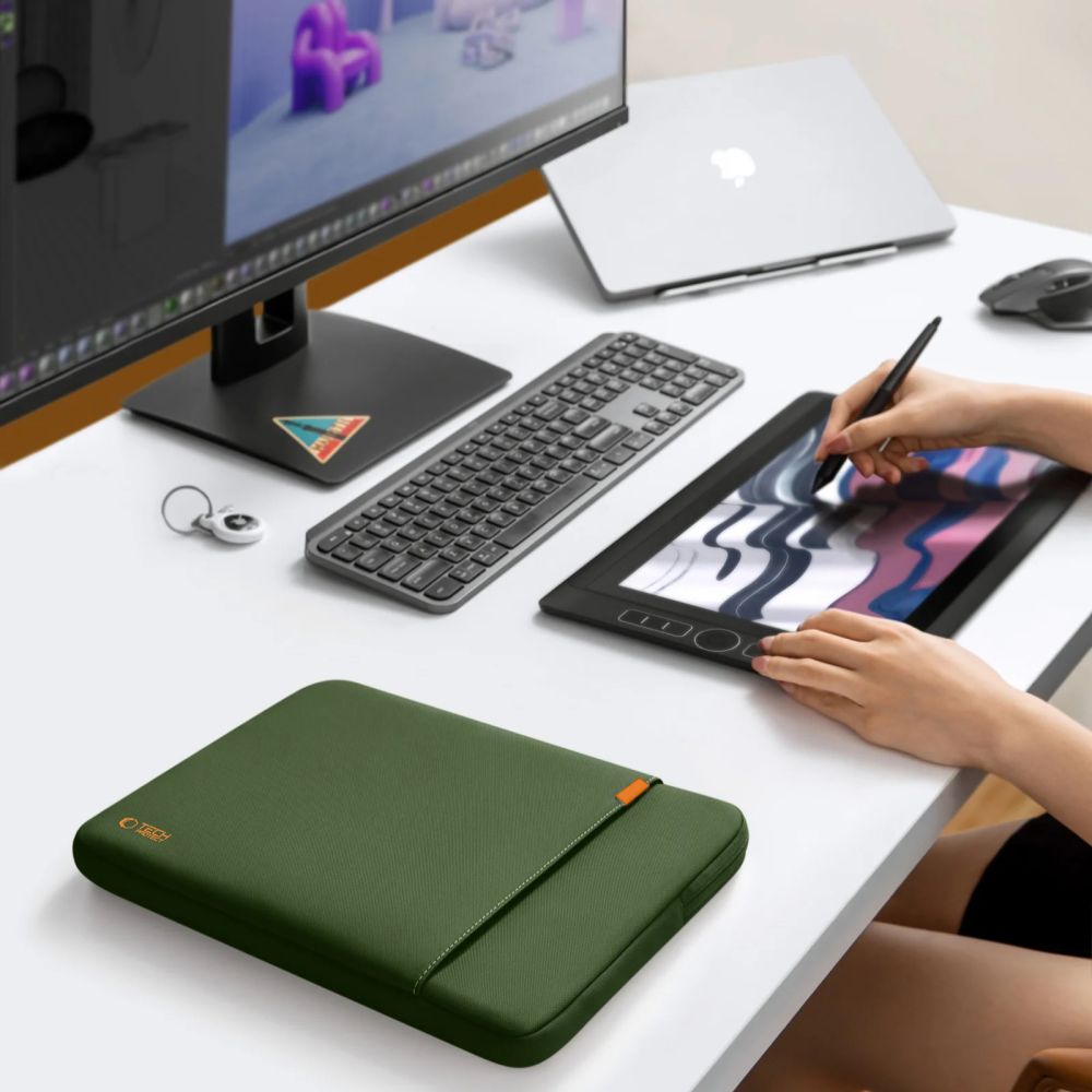 TECH-PROTECT DEFENDER LAPTOP 13-14 ARMY ΠΡΑΣΙΝΟ - Image 11