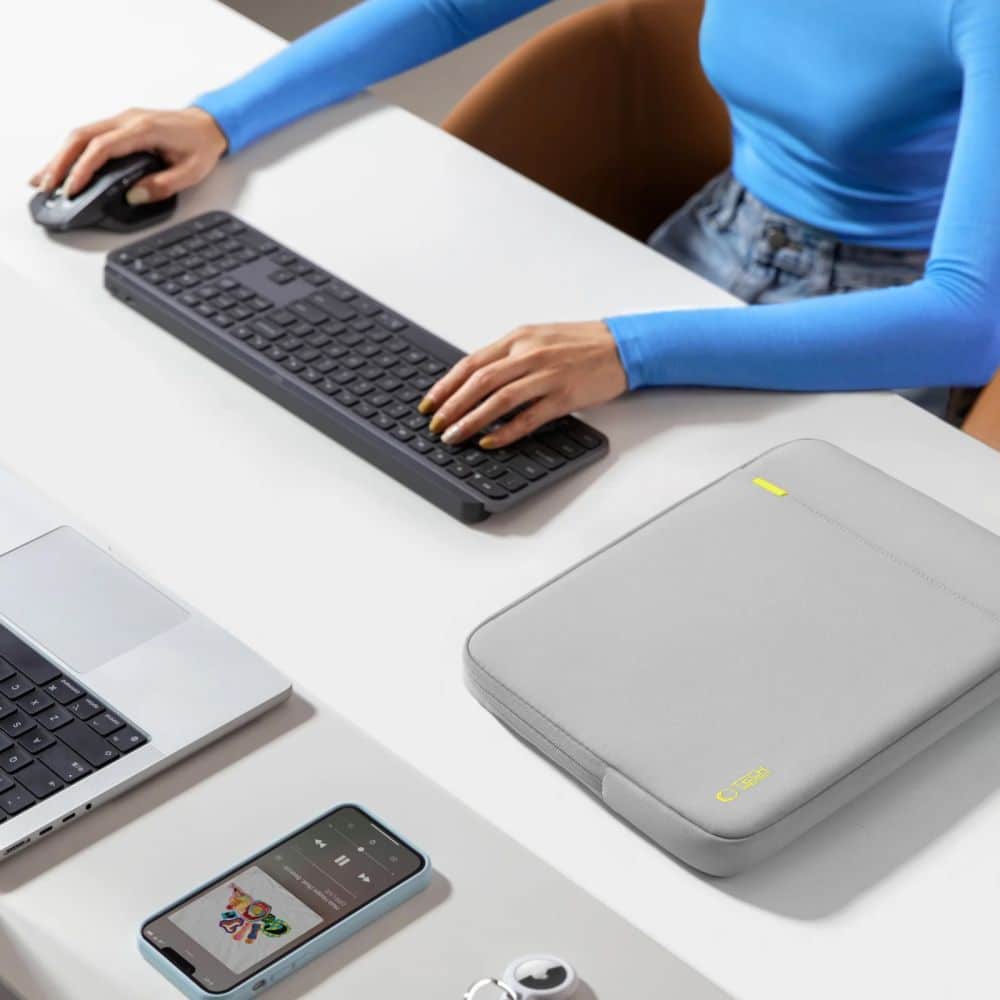 TECH-PROTECT DEFENDER LAPTOP 13-14 ΓΚΡΙ ΜΕ ΚΡΙΚΟ - Image 11