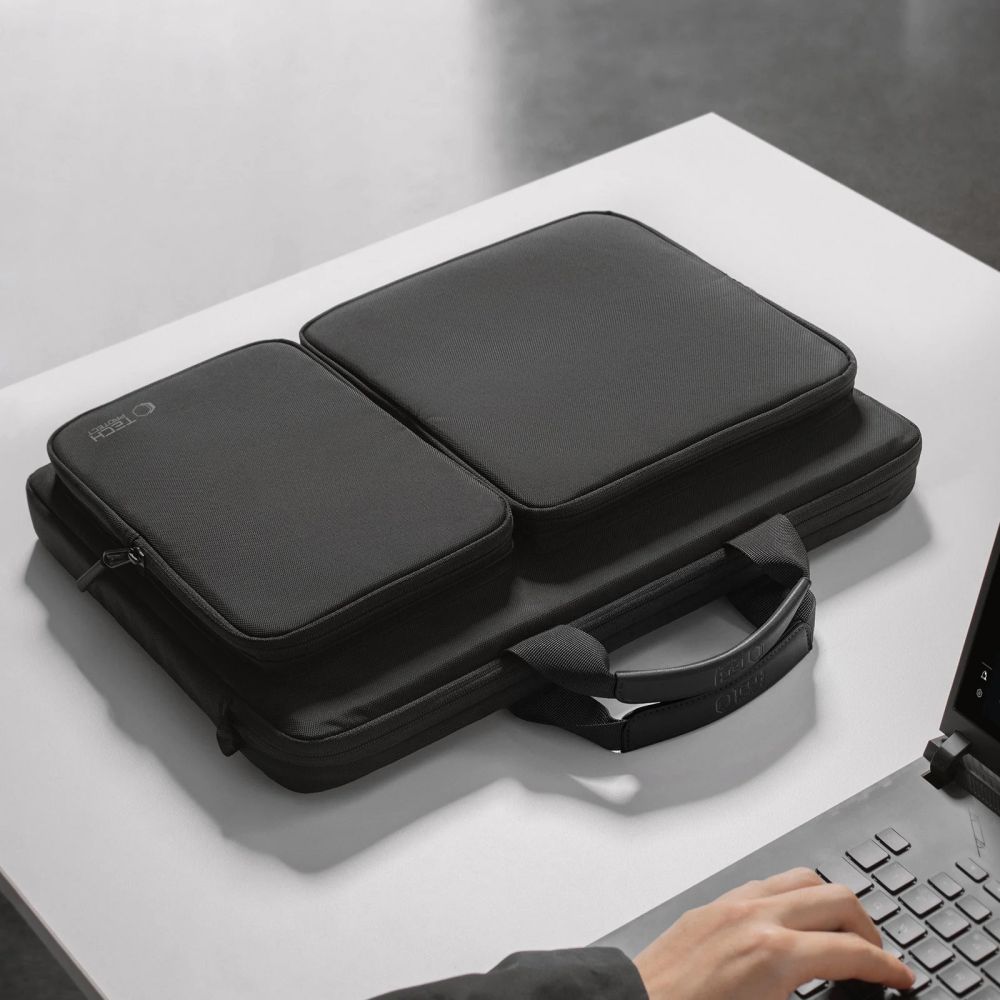 ΤΣΑΝΤΑ TECH-PROTECT DEFENDER ΓΙΑ LAPTOP 17 ΜΑΥΡΗ - Image 11