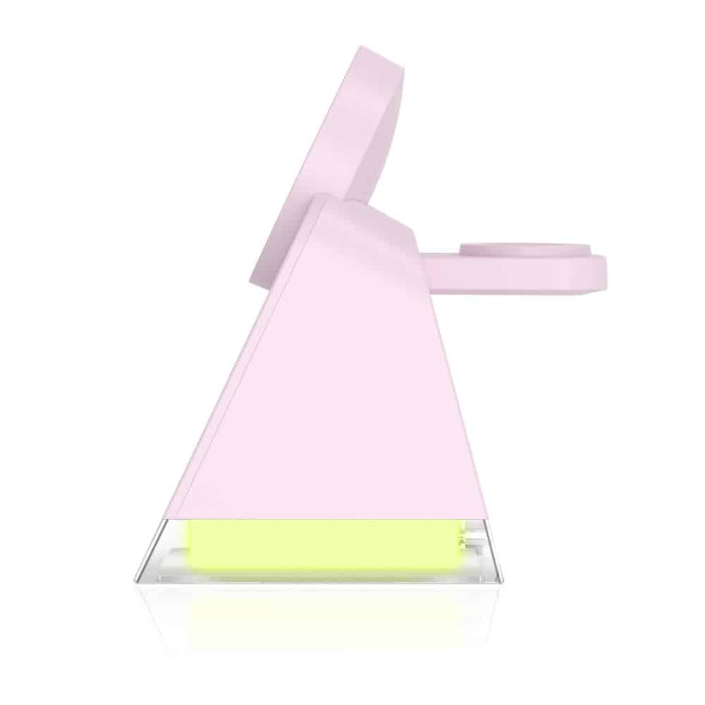 TECH-PROTECT QI15W-A43 3ΣΕ1 ΜΑΓΝΗΤΙΚΟΣ ΑΣΥΡΜΑΤΟΣ ΦΟΡΤΙΣΤΗΣ MAGSAFE ΡΟΖ - Image 5