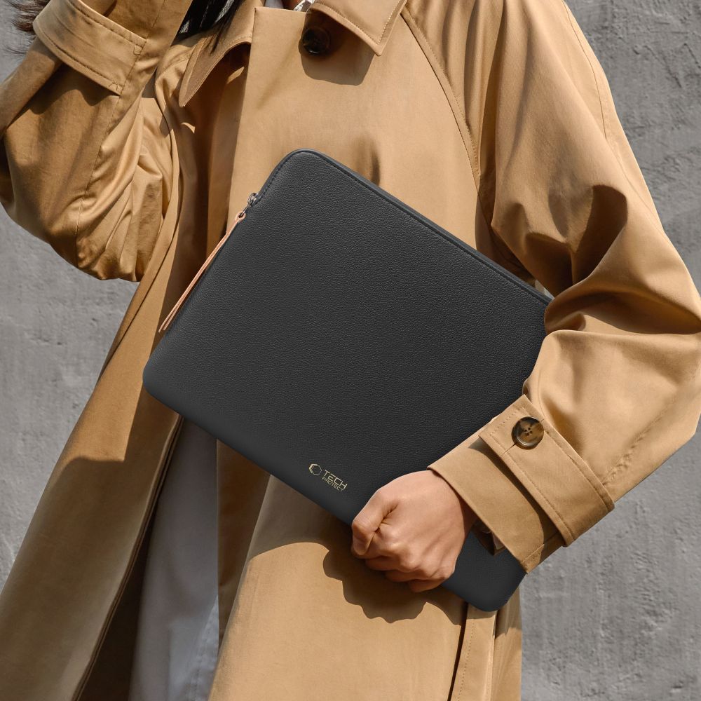 Φορητός υπολογιστής Tech-Protect Fleece 15-16 Μαύρος - Image 12