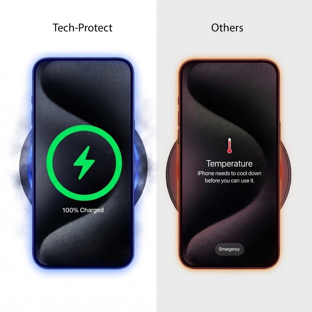 TECH-PROTECT A51 ARCTICBOOST ΑΣΥΡΜΑΤΟΣ ΦΟΡΤΙΣΤΗΣ 3 ΣΕ 1 ΜΑΓΝΗΤΙΚΟΣ MAGSAFE 25W QI2.2 ΛΕΥΚΟΣ - Image 7