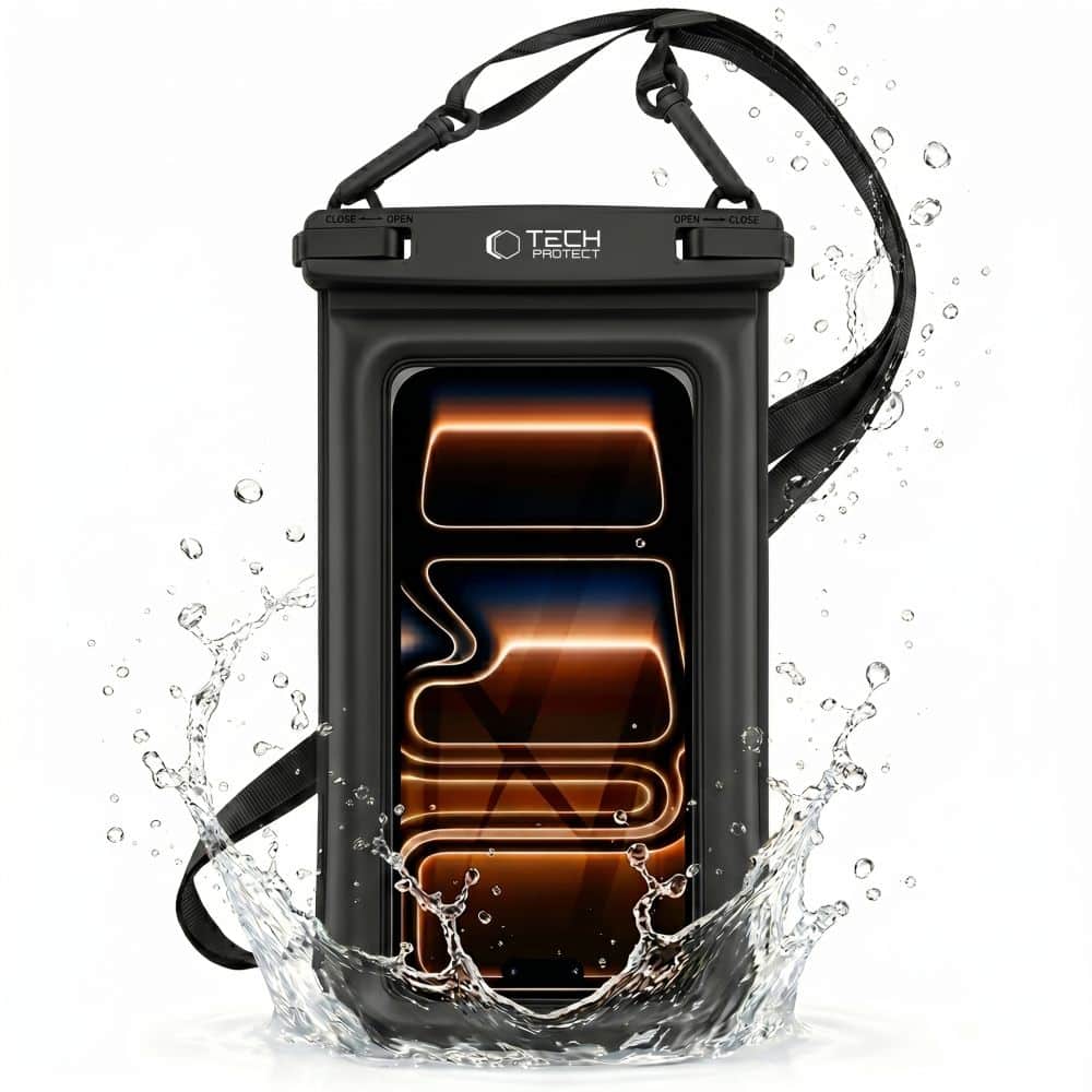 TECH-PROTECT UWC7 UNIVERSAL ΑΔΙΑΒΡΟΧΗ ΘΗΚΗ 6,9 ΙΝΤΣΩΝ ΜΑΥΡΗ - Image 2