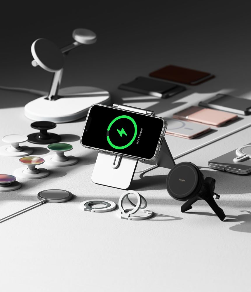 Ringke Fusion Magnetic MagSafe - θήκη για Apple iPhone 16e / 17e - Διάφανο - Image 6