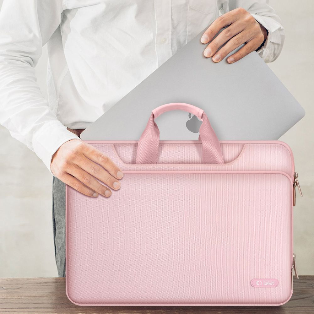 Τσάντα Laptop Tech-Protect για Laptop 15-16 ροζ - Image 8