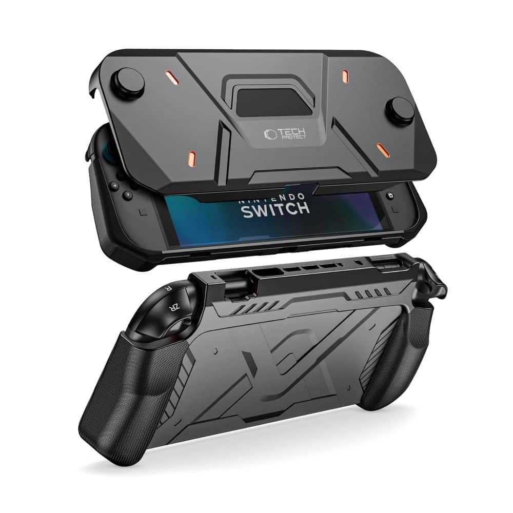 TECH-PROTECT CARBONOX NINTENDO SWITCH 2 ΜΑΥΡΟ - Image 2