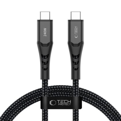 Καλώδιο Tech-Protect UB11T Ultraboost Type-C PD 240W / QC3.0 100cm Μαύρο