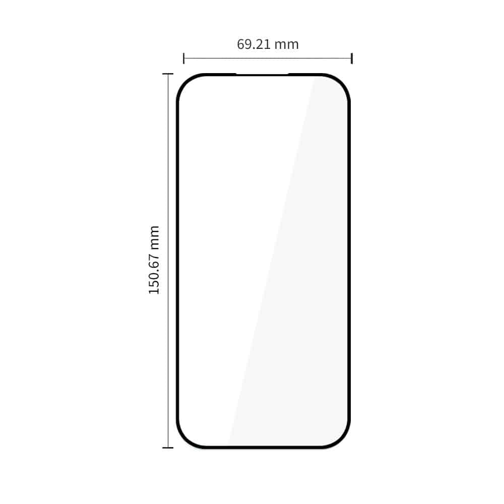 Σκληρυμένο γυαλί Tech-Protect Glass Fit+ Συσκευασία 2 τεμαχίων για Google Pixel 9A / 10A Μαύρο - Image 2