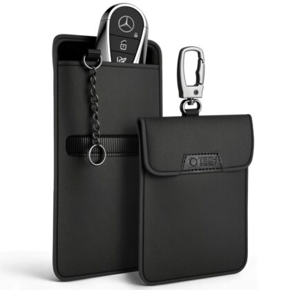 Θήκη Tech-Protect KLR400 χωρίς κλειδί, μπλοκάρισμα σήματος RFID, μαύρη