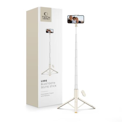 TECH-PROTECT L09S ΤΡΙΠΟΔΟ SELFIE STICK BLUETOOTH ΜΠΕΖ
