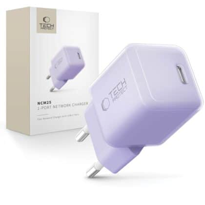 TECH-PROTECT NCM25 ΦΟΡΤΙΣΤΗΣ ΔΙΚΤΥΟΥ 1 ΘΥΡΑΣ PD 25W ΜΩΒ