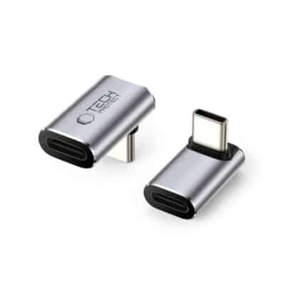 ΠΡΟΣΑΡΜΟΓΕΑΣ ΓΩΝΙΑΣ TECH-PROTECT ULTRABOOST AA02 ΤΥΠΟΥ-C ΓΚΡΙ