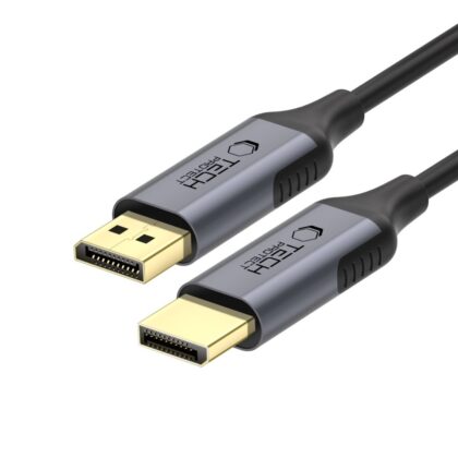 ΚΑΛΩΔΙΟ TECH-PROTECT ULTRABOOST ΑΠΟ DISPLAYPORT ΣΕ DISPLAYPORT 1.4 4K 60HZ 200CM ΜΑΥΡΟ