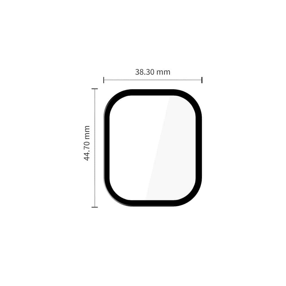 ΥΒΡΙΔΙΚΟ GLASS TECH-PROTECT GLASS FLEX+ 2 ΤΕΜΑΧΙΑ ΓΙΑ XIAOMI REDMI WATCH 6 ΜΑΥΡΟ - Image 2