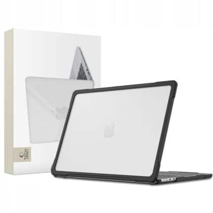 Tech-Protect Velar για MacBook Air 15 M2-M5 (2023-2026) Μαύρο/Ματ Διαφανές