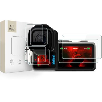 TECH-PROTECT FOIL & GLASS FIT+ ΣΕΤ 2 GOPRO MISSION 1 / PRO ΔΙΑΦΑΝΕΣ