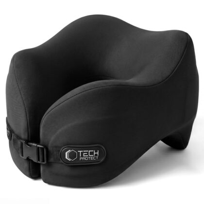 ΜΑΞΙΛΑΡΙ ΤΑΞΙΔΙΟΥ ΓΙΑ ΤΟΝ ΑΥΧΕΝΑ TECH-PROTECT COMFORTREST ΜΑΥΡΟ