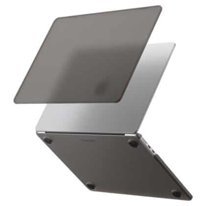 Spigen AirSkin Θήκη MacBook Air 13 M2-M5 2023-2026, Μαύρο με Frost