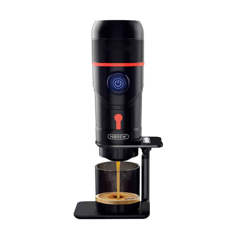 HiBREW Φορητή Καφετιέρα για Κάψουλες H4 Premium 3σε1 με Θήκη 15bar (Μαύρο) - Image 4