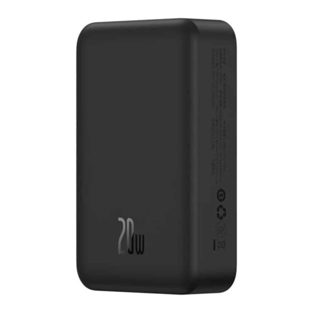 Baseus - Power Bank EnerFill FM41 (E0027U00) - Μαγνητικό, Υπερ-Μίνι Σχεδιασμός, 20.000mAh, 20W - Μαύρο - Image 2