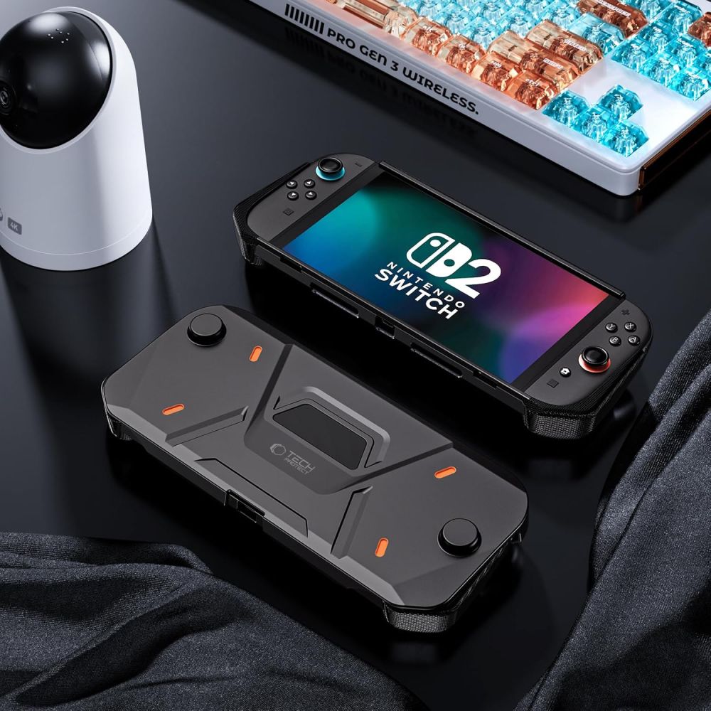 TECH-PROTECT CARBONOX NINTENDO SWITCH 2 ΜΑΥΡΟ - Image 11