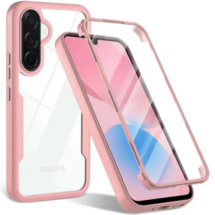 Techsuit - Σειρά ColorVerse 360 + Προστατευτικό οθόνης - Samsung Galaxy A27 5G - Ροζ