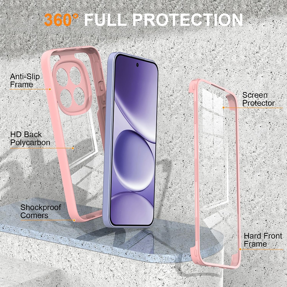 Techsuit - Σειρά ColorVerse 360 + Προστατευτικό οθόνης - Samsung Galaxy A27 5G - Ροζ - Image 2
