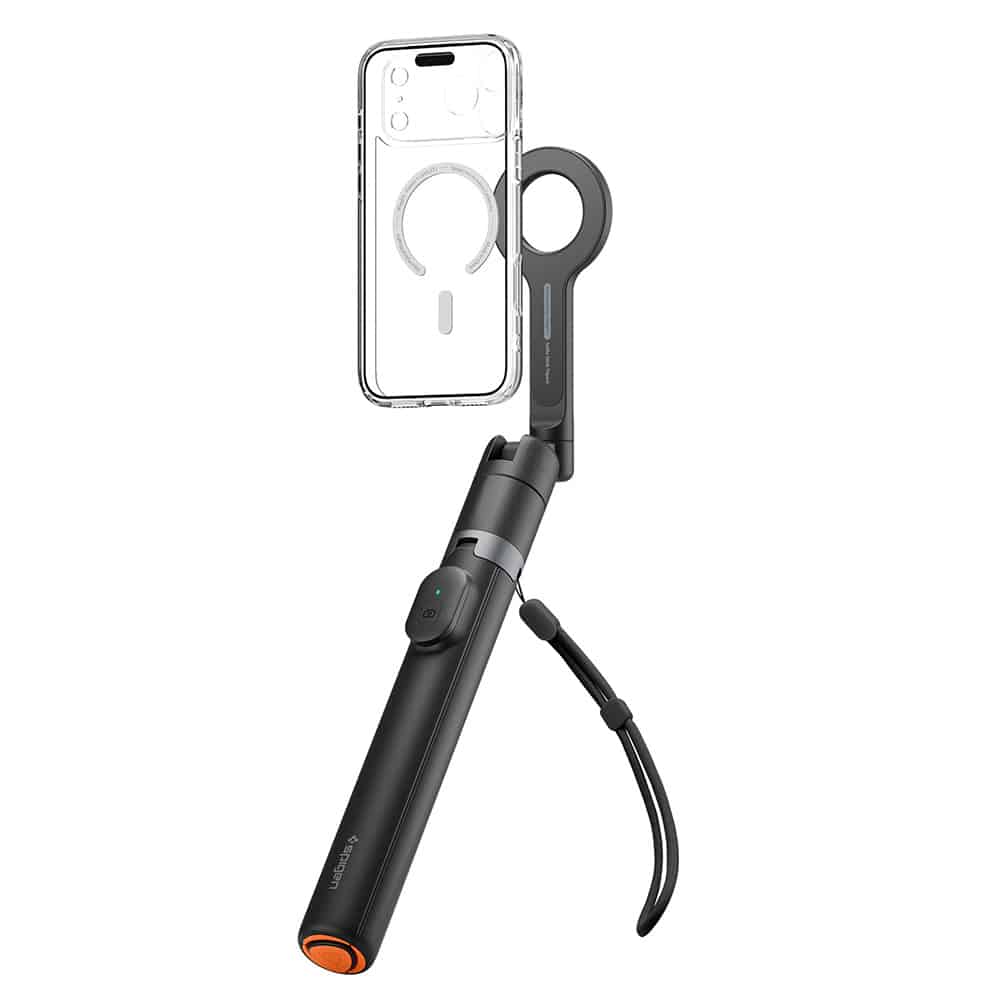 Spigen - Selfie Stick S582W (AMP11372) - Συμβατό με MagSafe, με τρίποδο, Σταθερό, Bluetooth - Μαύρο - Image 3