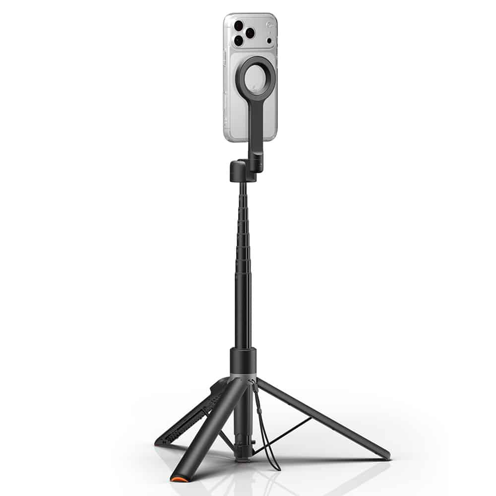 Spigen - Selfie Stick S582W (AMP11372) - Συμβατό με MagSafe, με τρίποδο, Σταθερό, Bluetooth - Μαύρο - Image 6