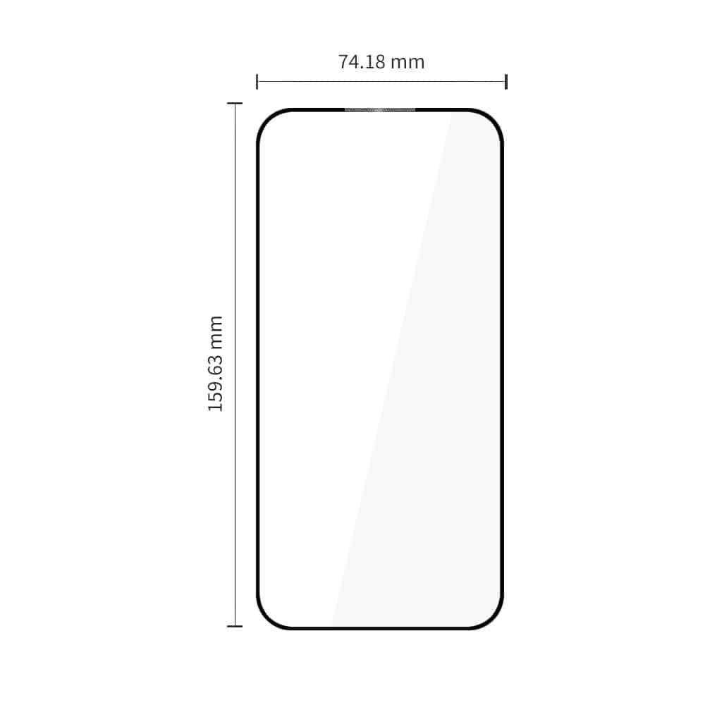 Σκληρυμένο γυαλί Tech-Protect Glass Fit+ για OnePlus Nord 6 - Συσκευασία 2 τεμαχίων - Μαύρο - Image 2
