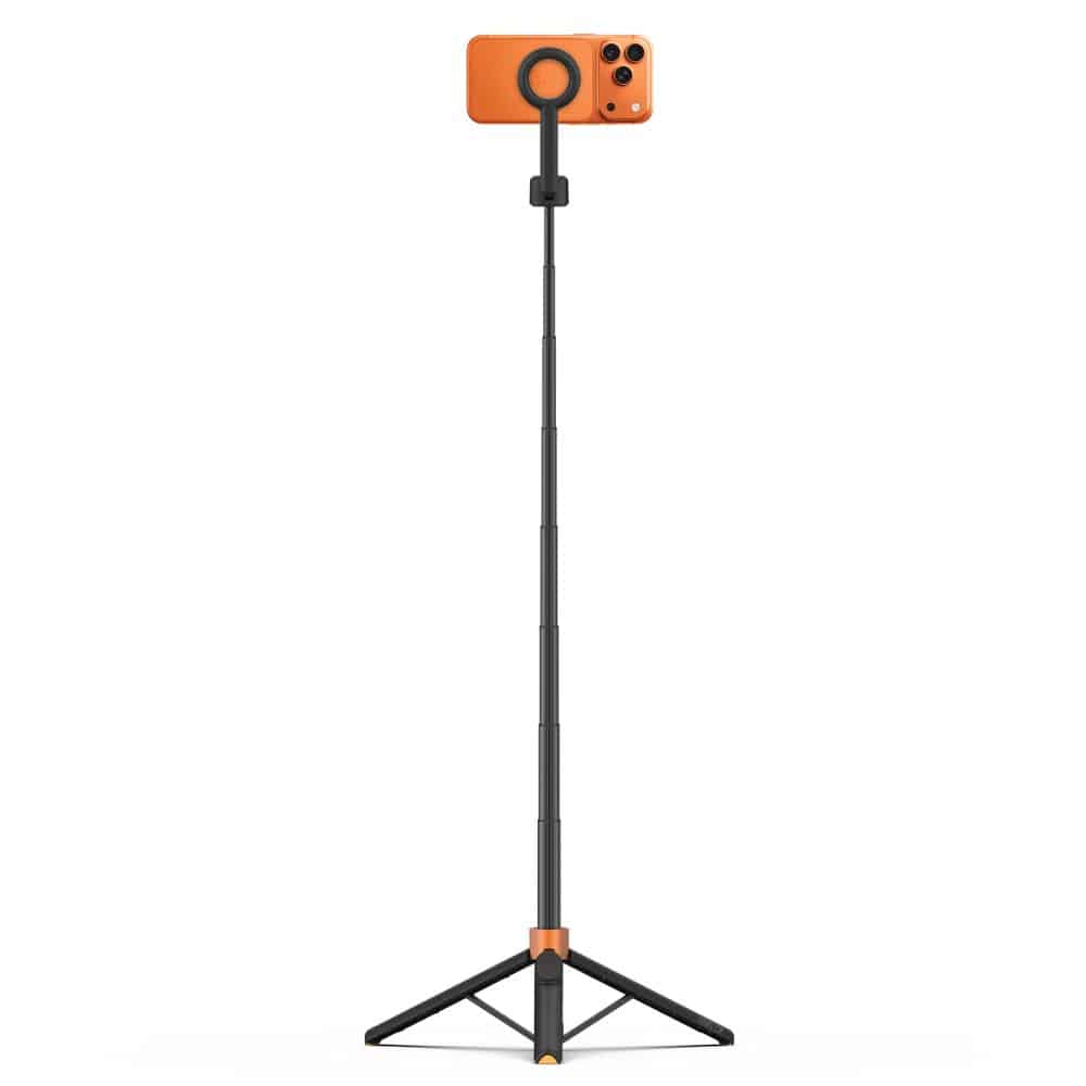Τρίποδο Selfie Stick με Bluetooth TECH-PROTECT L10S MAGSAFE, Μαύρο/Πορτοκαλί - Image 2