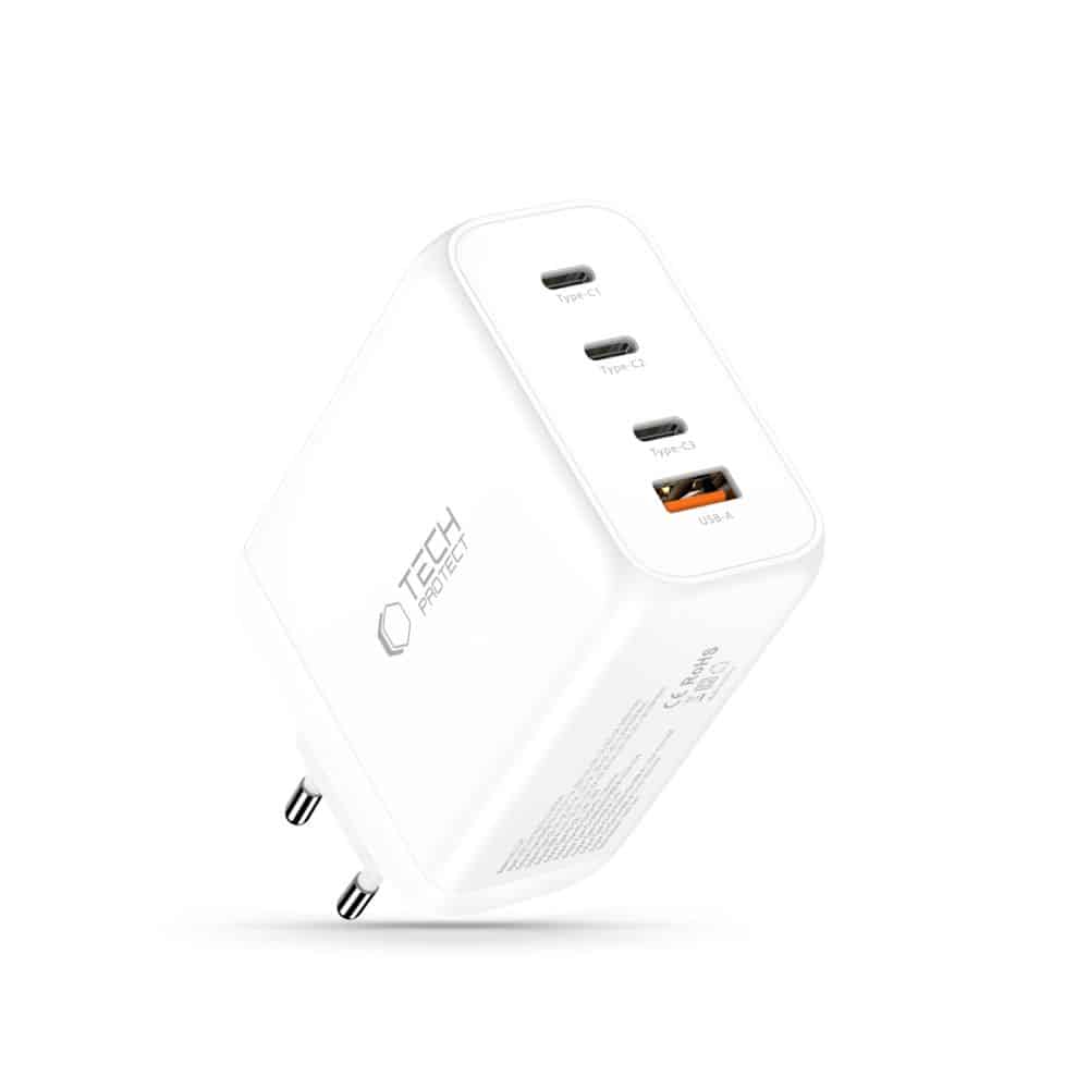 TECH-PROTECT NC200W-GAN ΦΟΡΤΙΣΤΗΣ 4 ΘΥΡΩΝ PD 200W / QC3.0 ΛΕΥΚΟΣ - Image 2