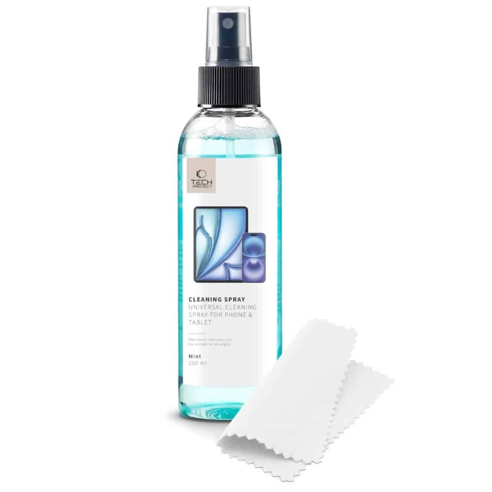 TECH-PROTECT ΣΠΡΕΪ ΚΑΘΑΡΙΣΜΟΥ ΓΙΑ ΤΗΛΕΦΩΝΑ & ΤΑΜΠΛΕΤ 200ML EKO ΜΕΝΤΑ - Image 2