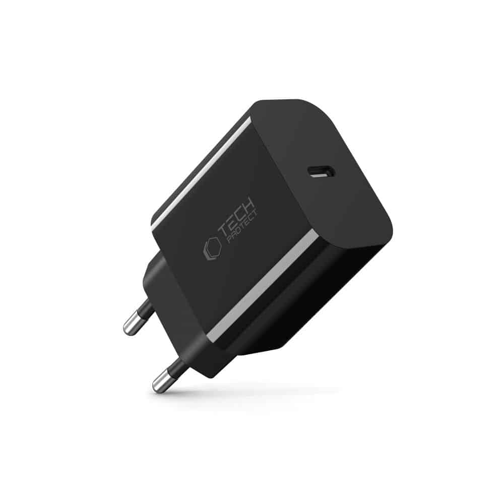 TECH-PROTECT NC20W ΦΟΡΤΙΣΤΗΣ ΔΙΚΤΥΟΥ 1 ΘΥΡΑΣ PD 20W ΜΑΥΡΟΣ - Image 2