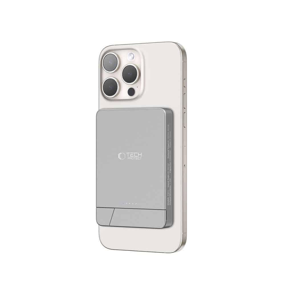 TECH-PROTECT PB14 LIFEMAG MAGSAFE POWER BANK 5000MAH ΧΩΡΙΣ ΓΚΡΙ - Image 2