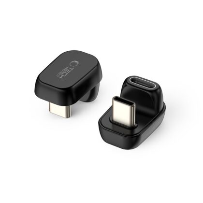 Tech-Protect UltraBoost AA04 Προσαρμογέας Γωνίας Type-C Μαύρο
