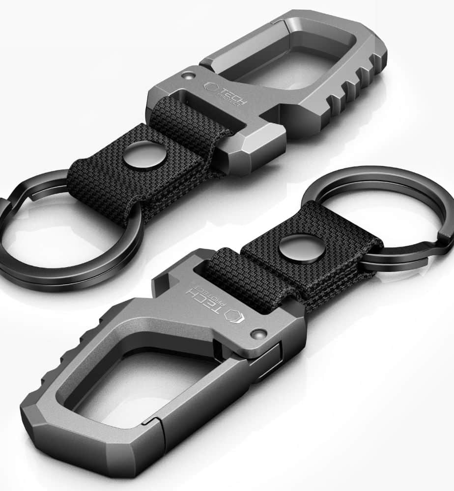 ΜΠΡΕΛΟΚ ΜΕ ΚΑΡΑΜΠΙΝΕΡ TECH-PROTECT SLIDELOCK, ΜΕΤΑΛΛΙΚΟ - Image 2
