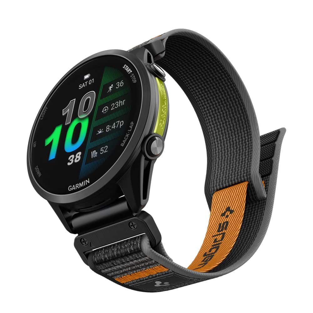 Ρολόι Spigen Athlex Air Garmin Quickfit 22 mm Active Μαύρο/Πορτοκαλί - Image 2